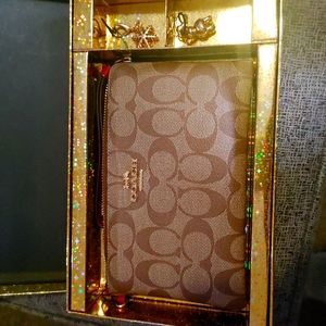 Authentic coach wallet